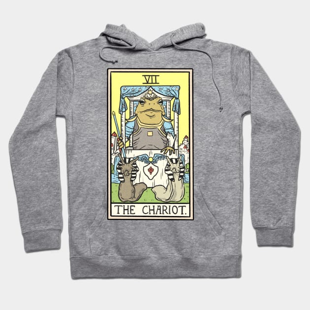 The Chariot Toad Tarot Hoodie by Jewelia